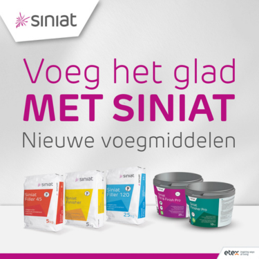 Dit is waarom Siniat vernieuwde voegmiddelen lanceert