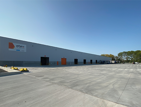 Etex Tisselt Magazijn