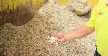 Gips recycling